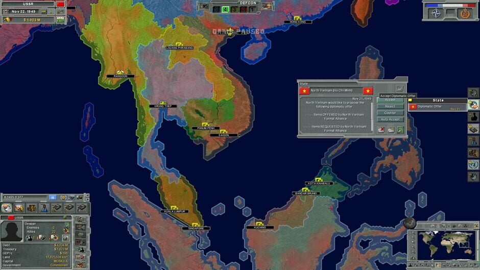 Capture de Supreme Ruler: Cold War