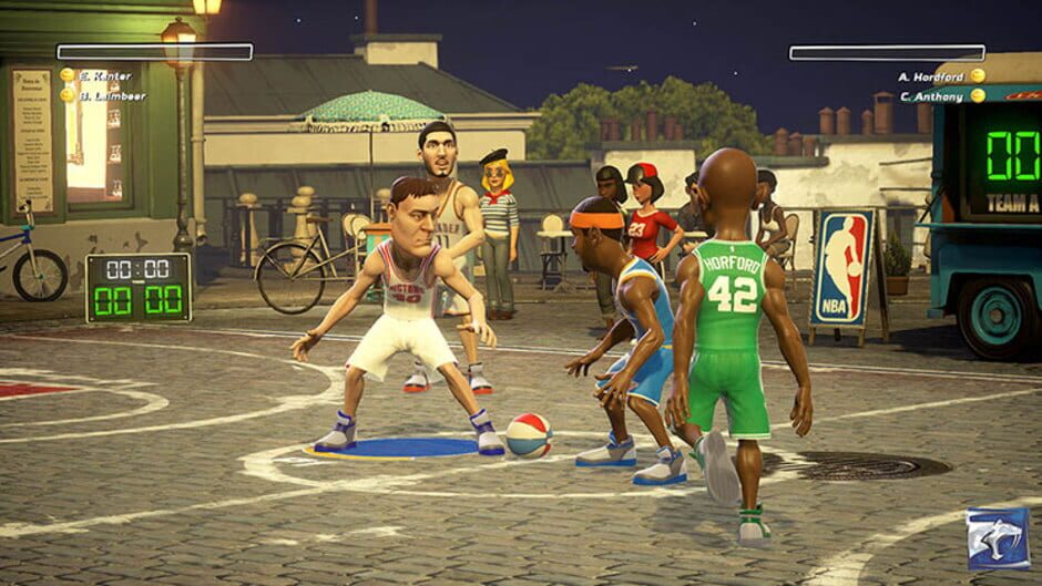 Capture de NBA Playgrounds