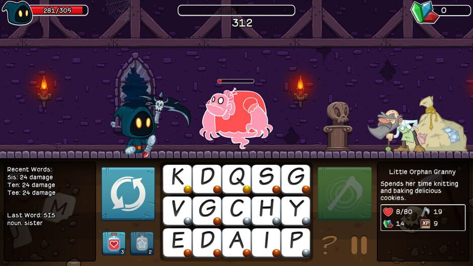Capture de Letter Quest: Grimm's Journey