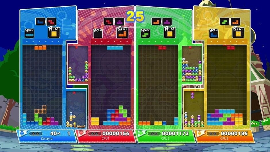 Capture de Puyo Puyo Tetris