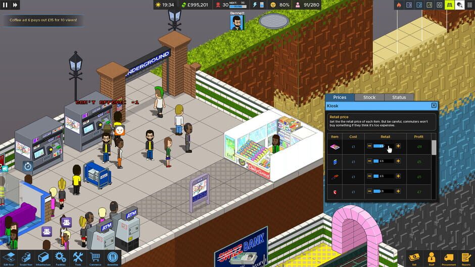 Capture d’Overcrowd: A Commute 'Em Up