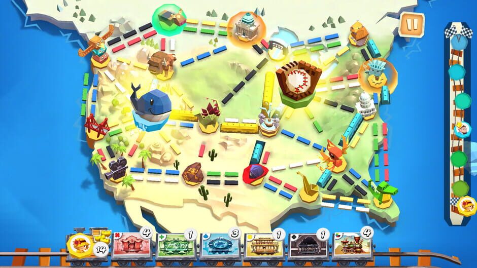 Capture de Ticket to Ride: First Journey