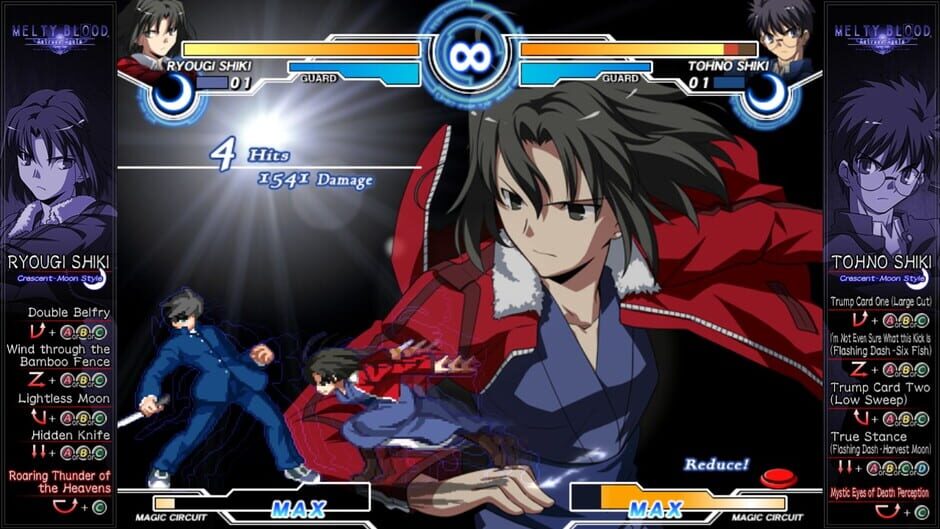 Capture de Melty Blood Actress Again Current Code