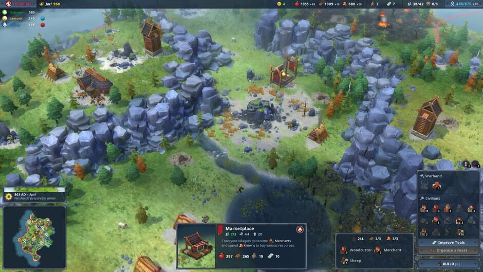 Capture de Northgard