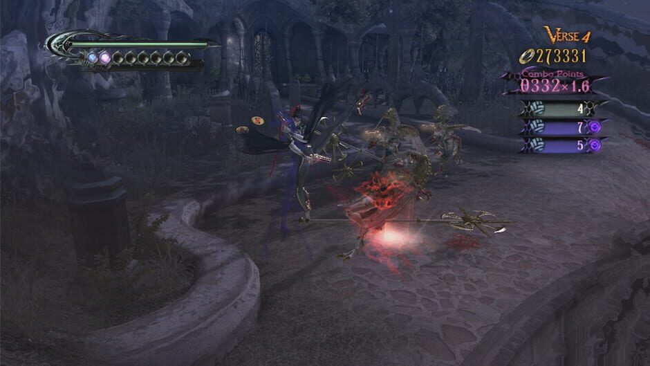 Capture de Bayonetta