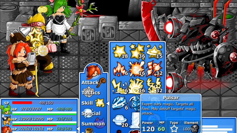 Capture d’Epic Battle Fantasy 4
