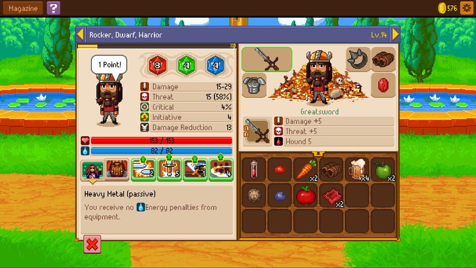 Capture de Knights of Pen and Paper II