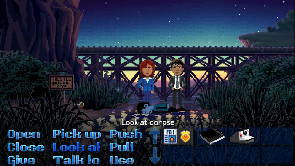 Capture de Thimbleweed Park