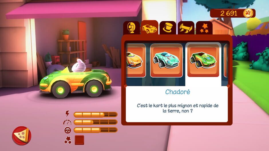 Capture de Garfield Kart