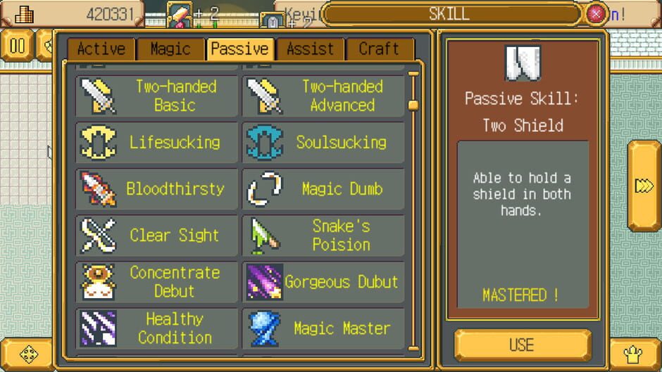 Capture de Weapon Shop Fantasy