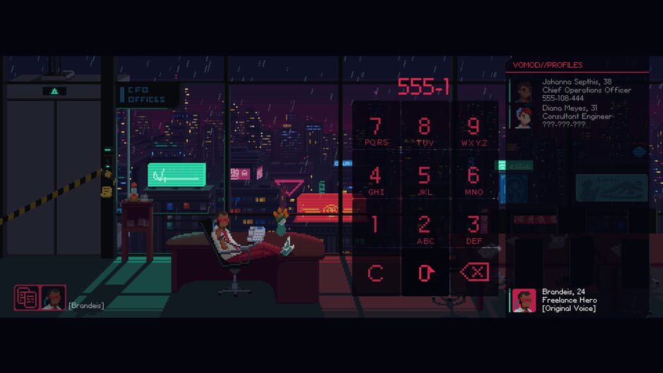 Capture de The Red Strings Club