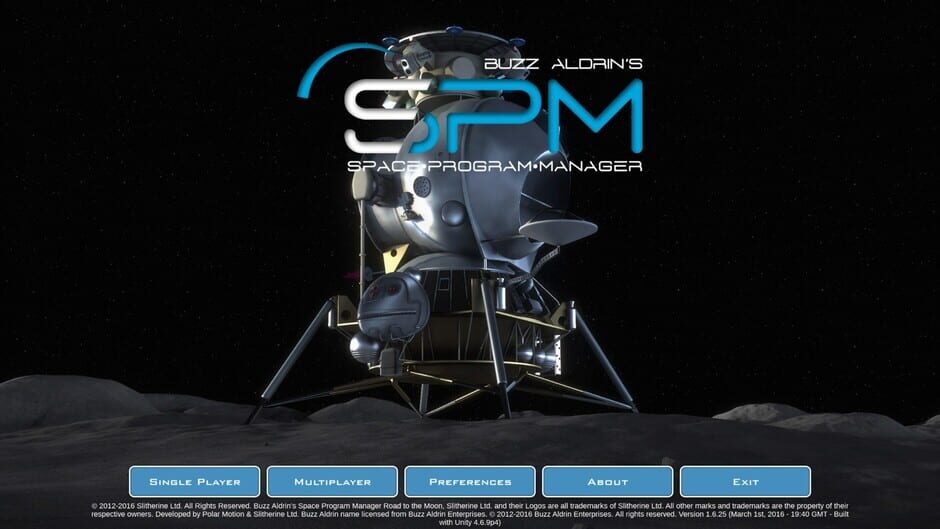 Capture de Buzz Aldrin's Space Program Manager