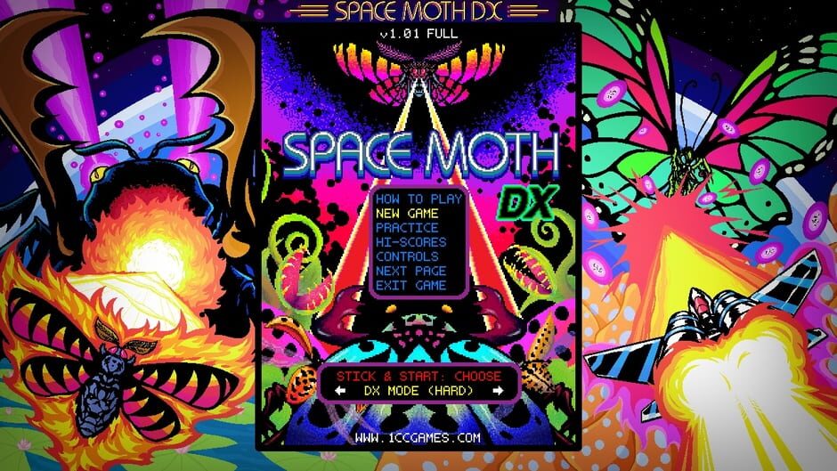 Capture de Space Moth DX