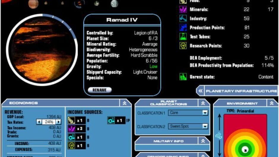 Capture de Master of Orion III