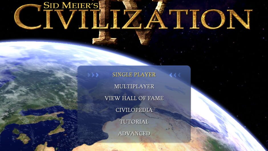 Capture de Sid Meier's Civilization IV