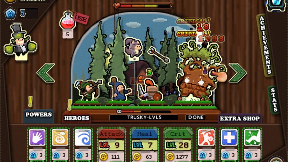 Capture de Tap Heroes