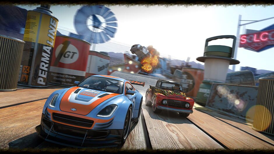 Capture de Table Top Racing: World Tour