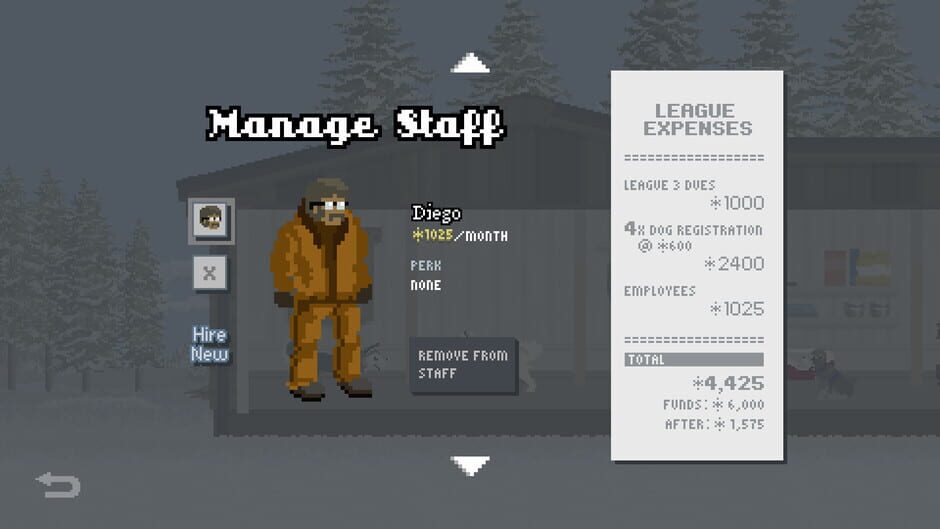 Capture de Dog Sled Saga