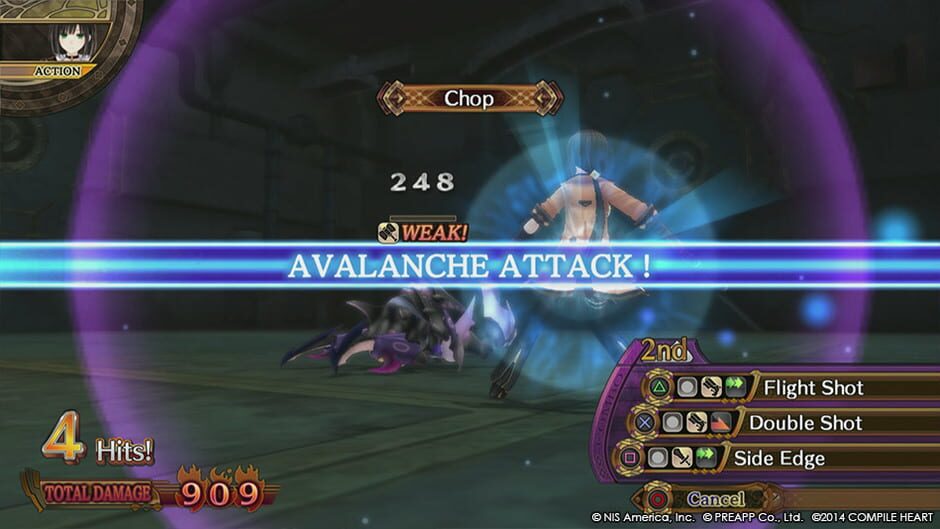 Capture de Fairy Fencer F