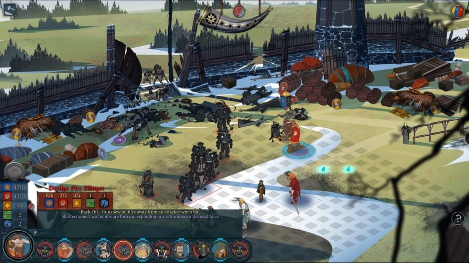 Capture de The Banner Saga 2