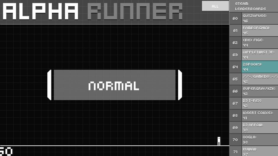 Capture d’Alpha Runner