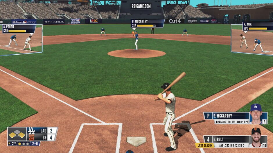 Capture de R.B.I. Baseball 15