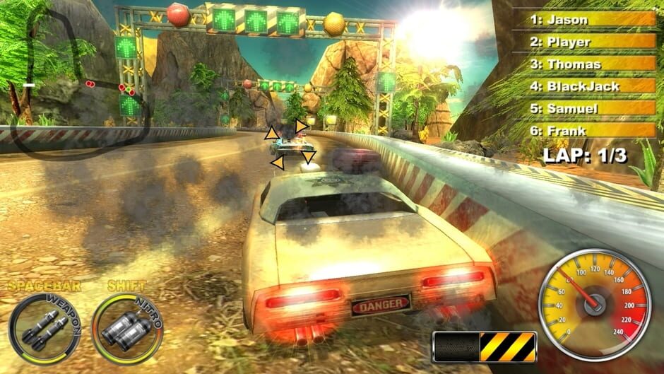 Capture de Lethal Brutal Racing
