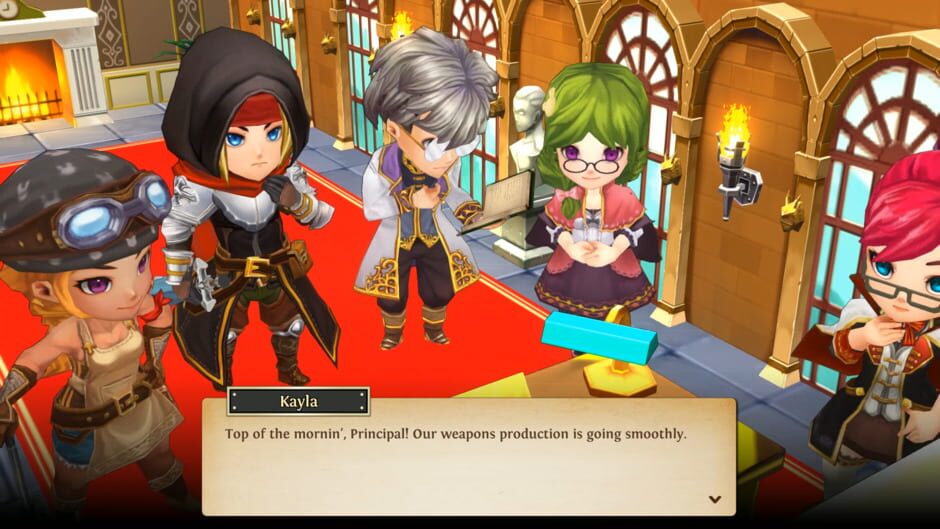 Capture de Valthirian Arc: Hero School Story
