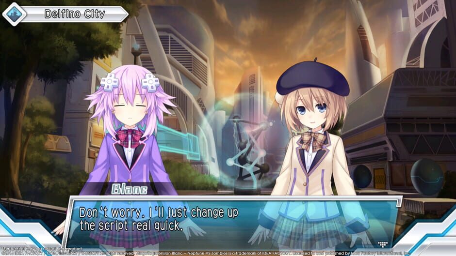 Capture de Megatagmension Blanc + Neptune VS Zombies