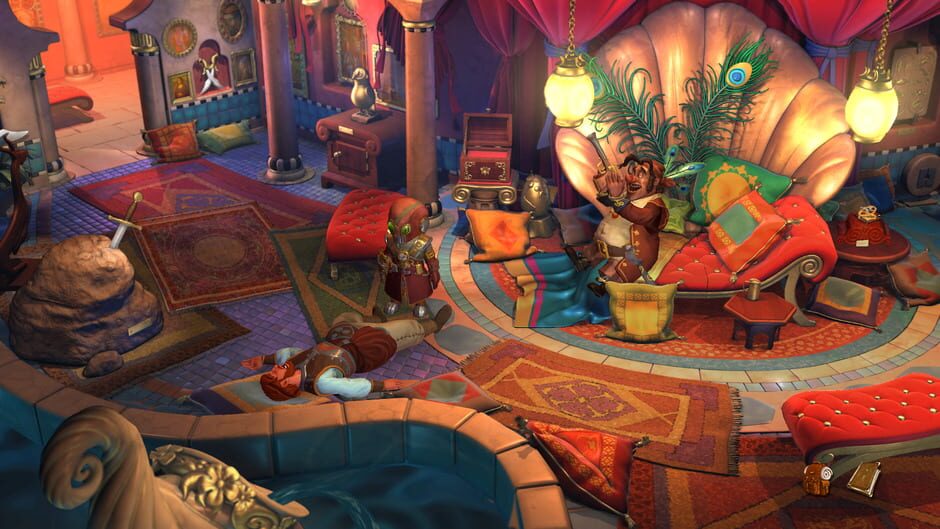 Capture de The Book of Unwritten Tales 2