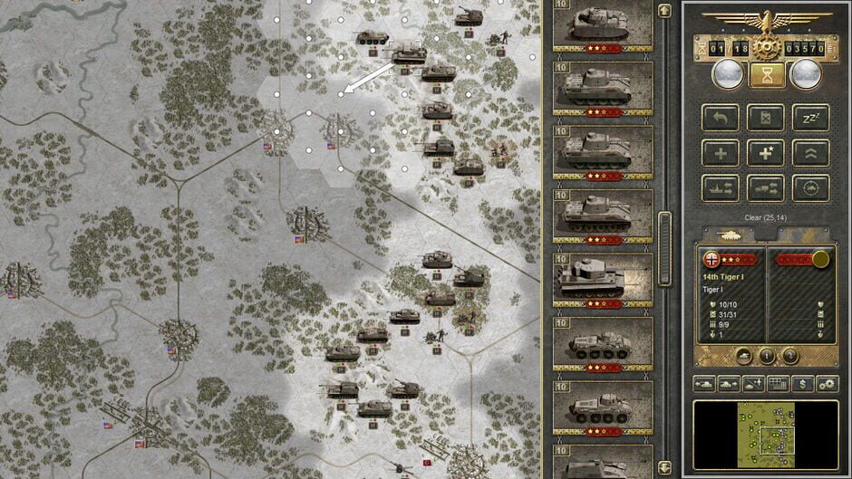 Capture de Panzer Corps