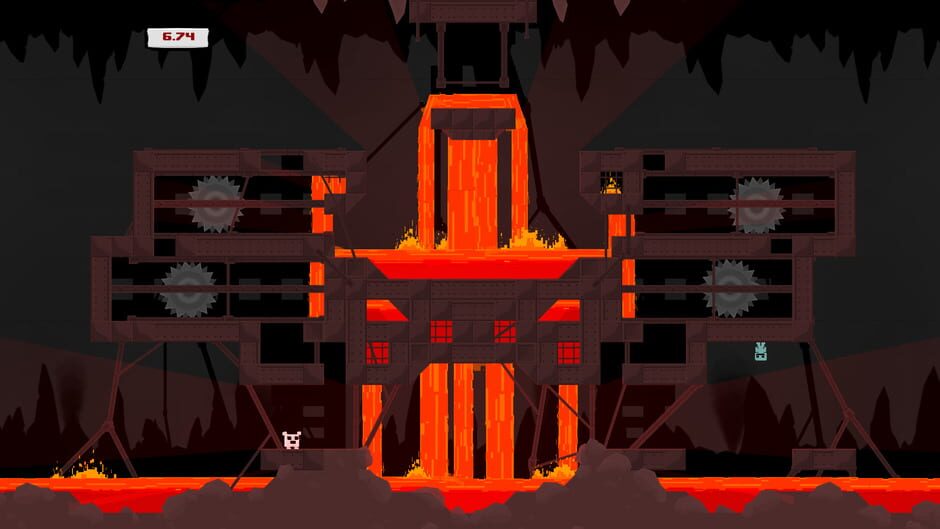 Capture de Super Meat Boy
