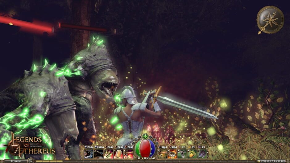 Capture de Legends of Aethereus