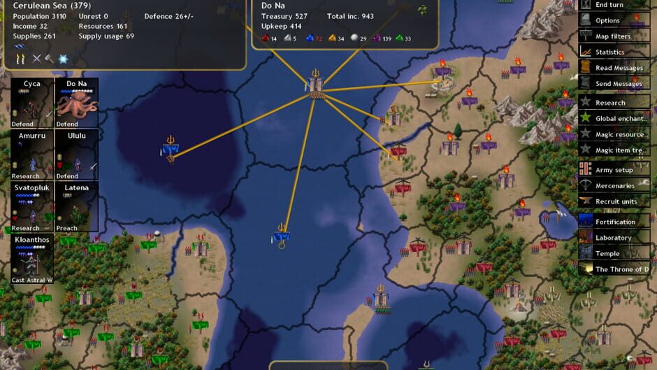 Capture de Dominions 4: Thrones of Ascension