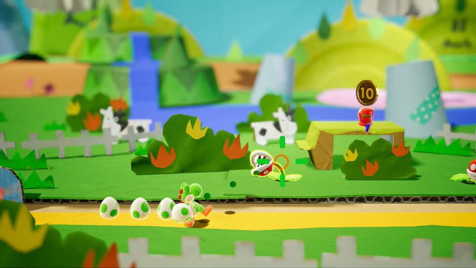 Capture de Yoshi's Crafted World