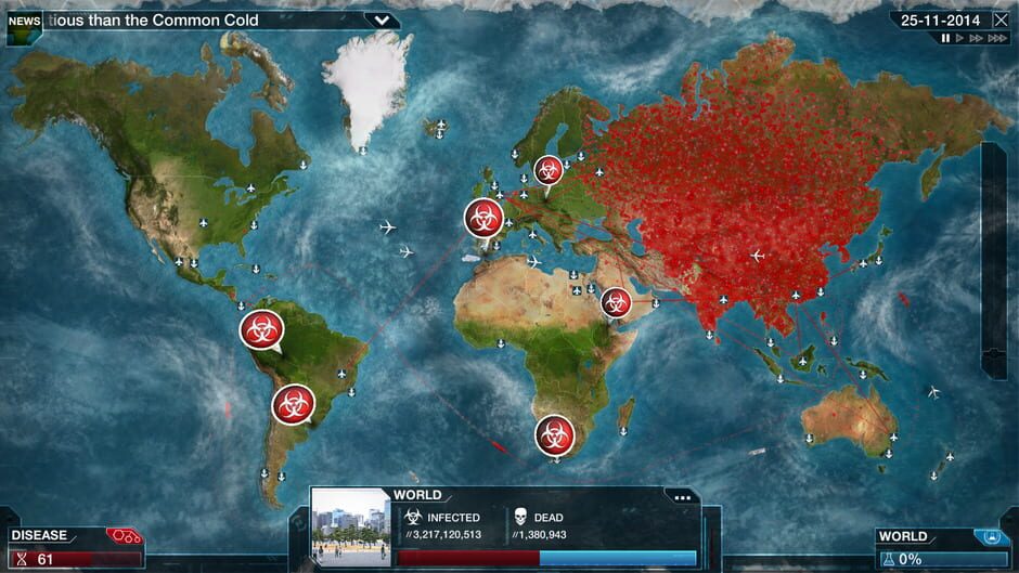 Capture de Plague Inc: Evolved