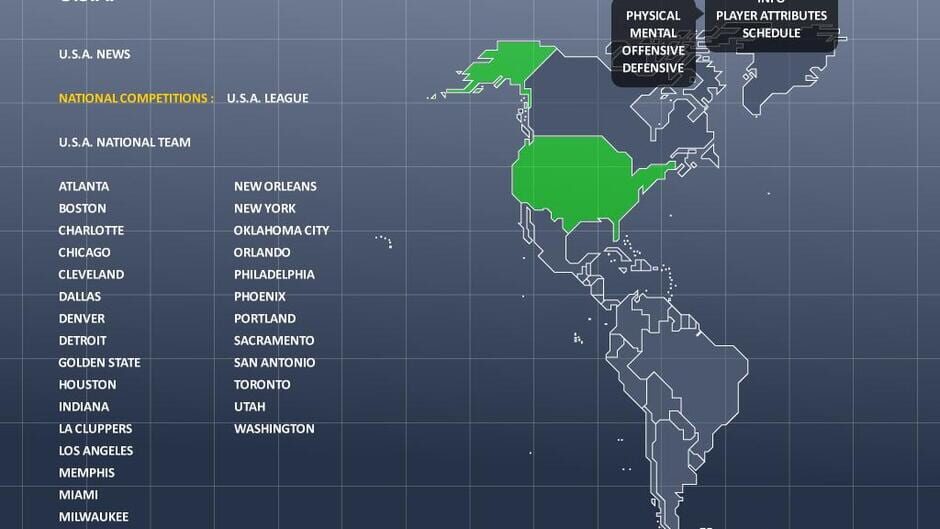 Capture de World Basketball Manager 2010