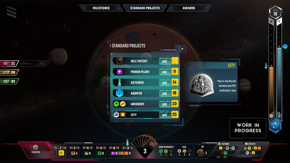 Capture de Terraforming Mars