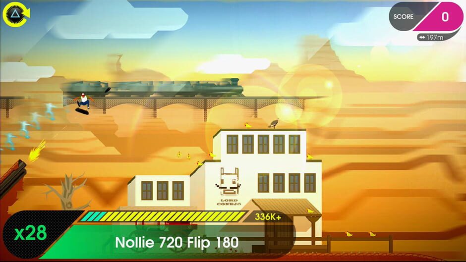 Capture d’OlliOlli2: Welcome to Olliwood