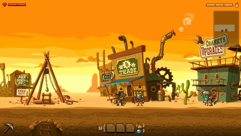 Capture de SteamWorld Dig