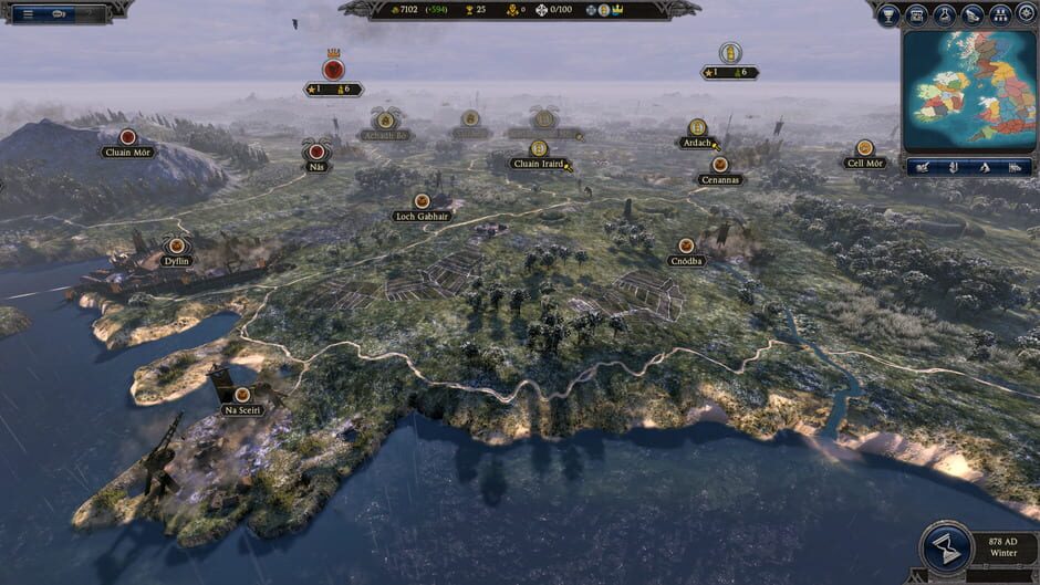 Capture de Total War Saga: Thrones of Britannia