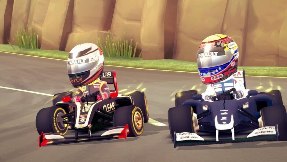Capture de F1 Race Stars