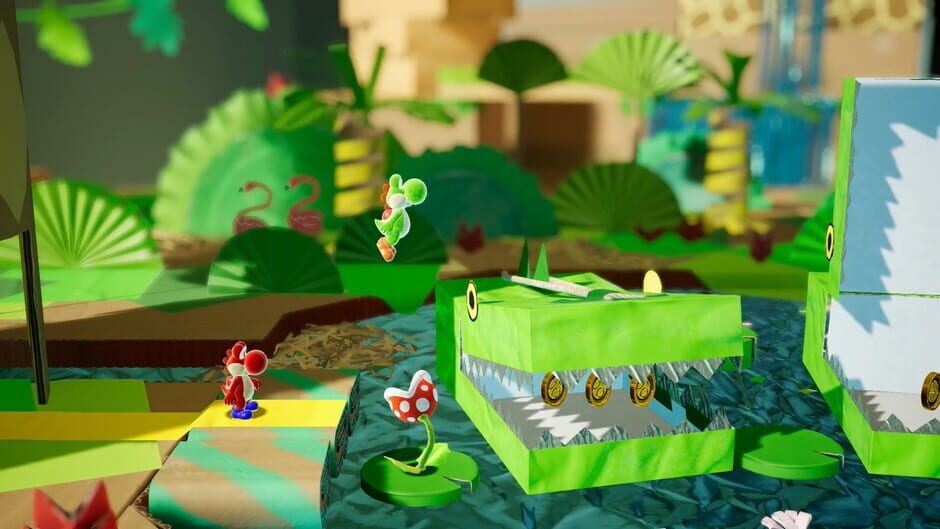 Capture de Yoshi's Crafted World