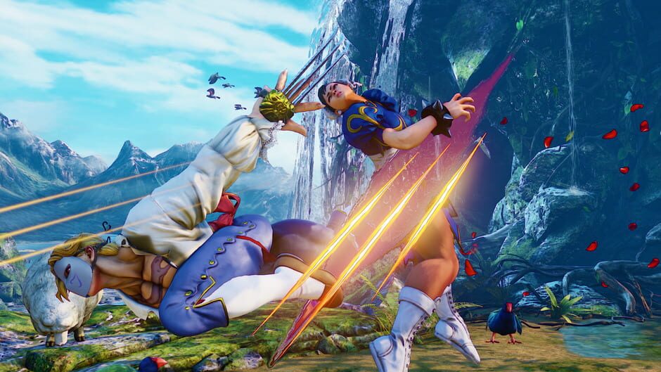 Capture de Street Fighter V