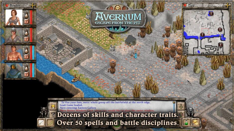 Capture d’Avernum: Escape from the Pit