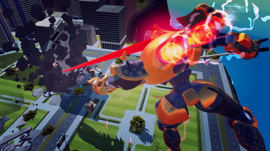 Capture de 100ft Robot Golf