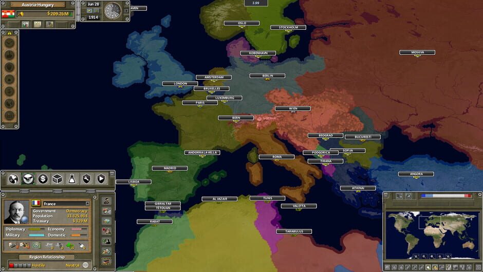 Capture de Supreme Ruler the Great War