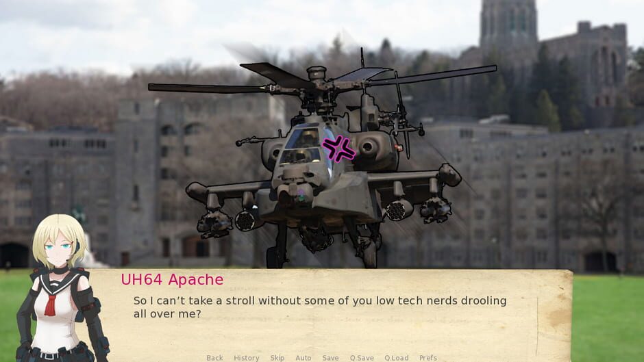 Capture d’Attack Helicopter Dating Simulator