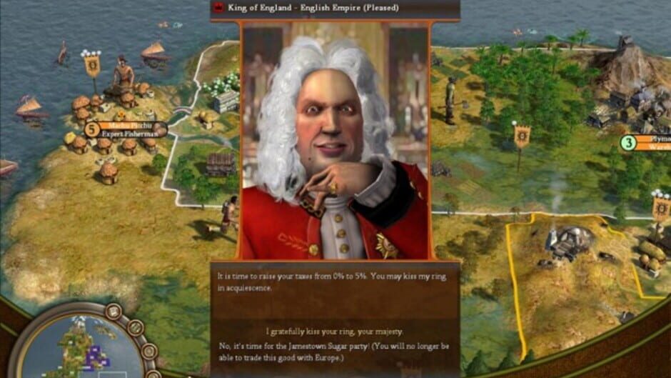 Capture de Sid Meier's Civilization IV: Colonization