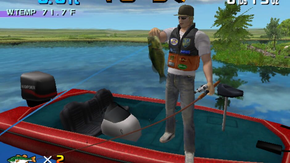 Capture de Sega Bass Fishing
